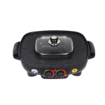 เตาปิ้งย่างอเนกประสงค์ พร้อมหม้อสุกี้ชาบู รุ่น AP-MC14